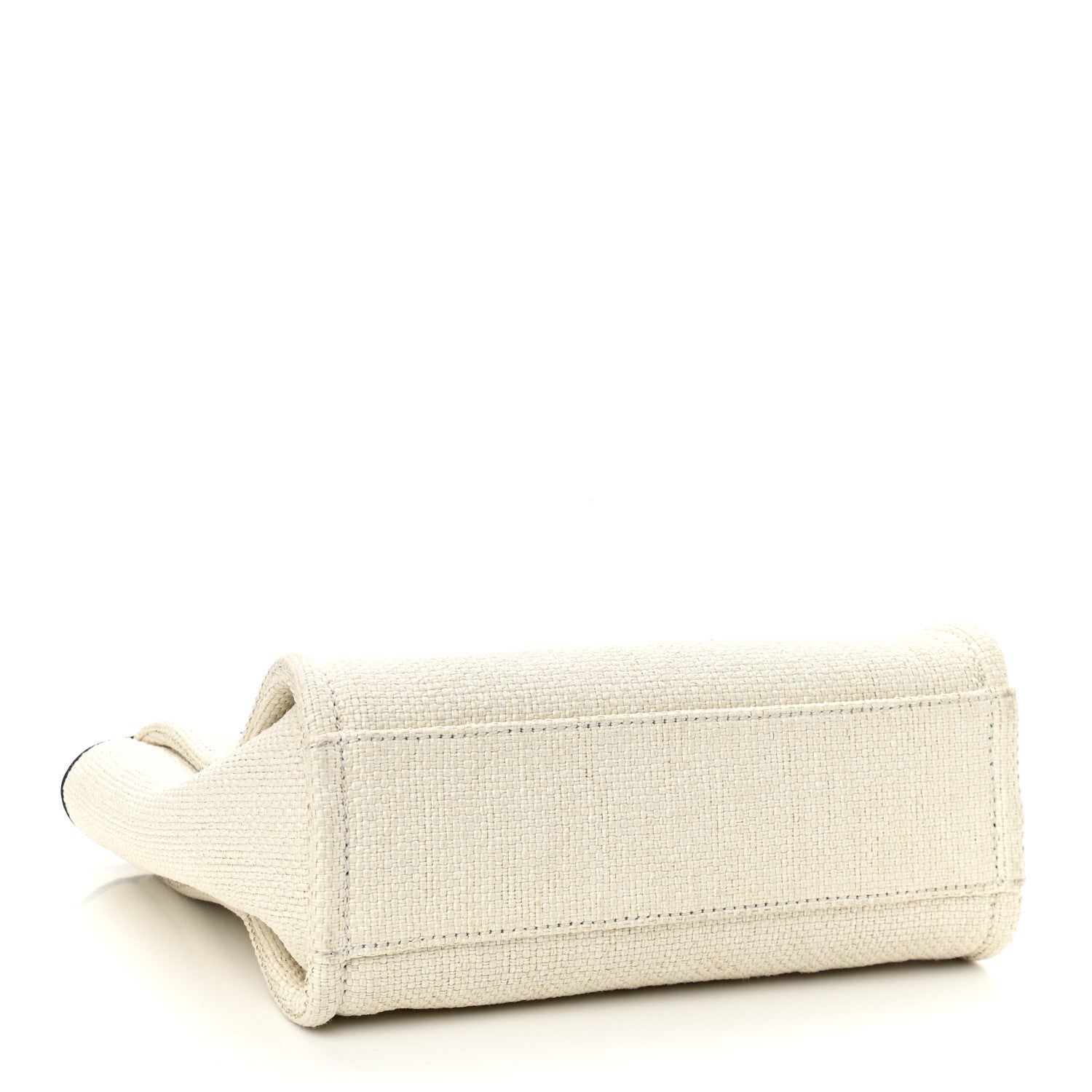 Chanel Mixed Fibers Mini Deauville Tote White 4 of 10