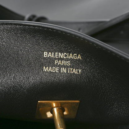 Balenciaga Smooth Calfskin Large Bel Air Hobo Black 6 of 10