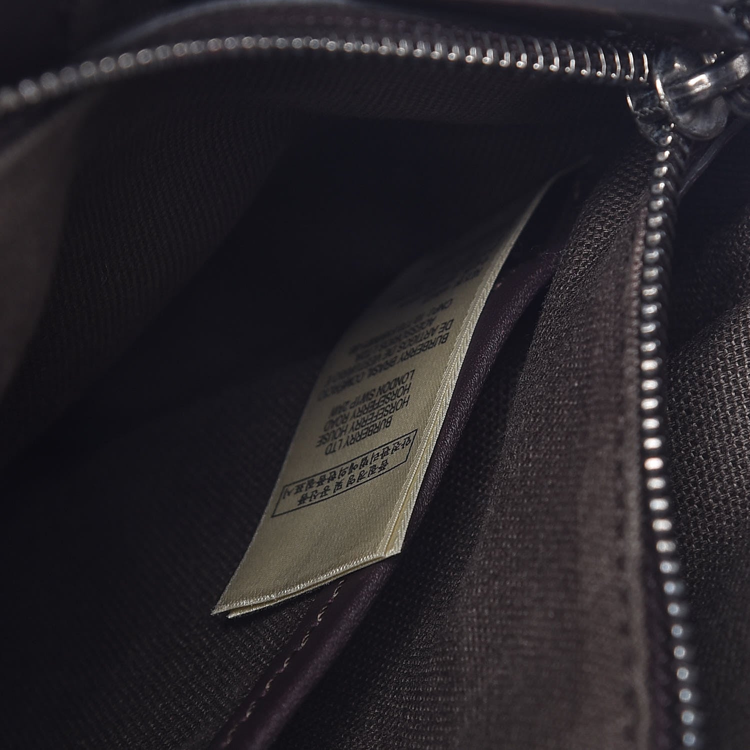 Burberry Smoked Check Small Northfield Tote Plum 14 of 20