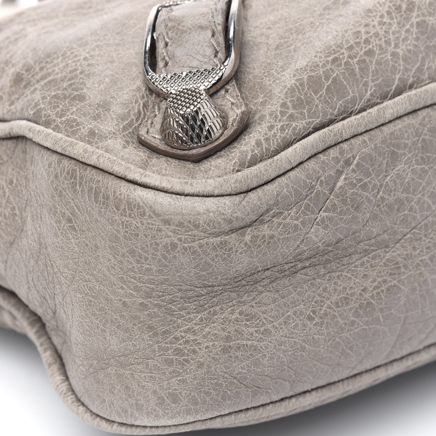 Balenciaga Agneau Giant 12 Silver Hardware Hip Papyrus 12 of 30