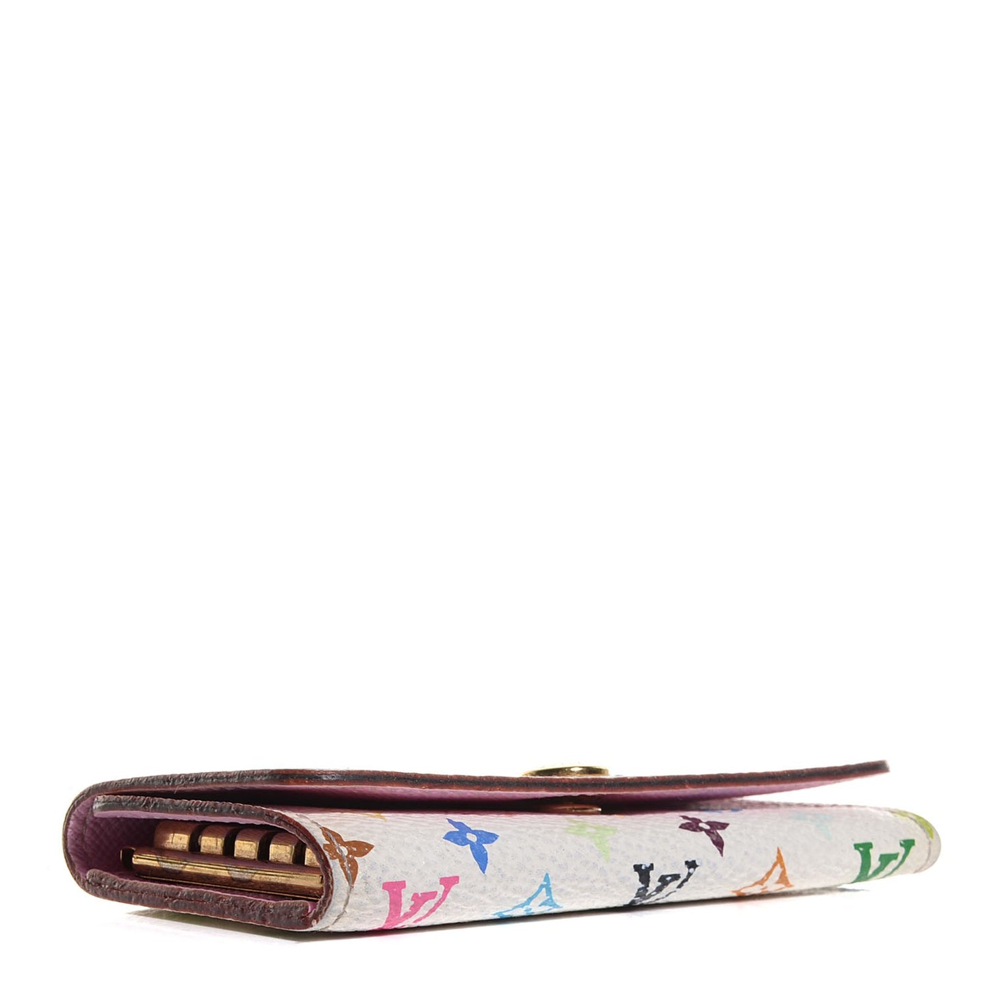 Monogram Multicolor Multicles 4 Key Holder White Litchi