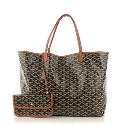 Goyard Goyardine Saint Louis GM Black Gold 1 of 9