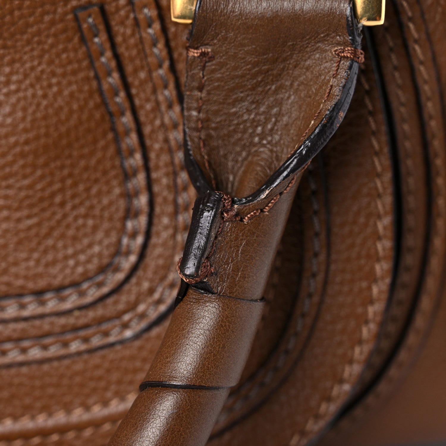 Chloe Calfskin Medium Marcie Satchel Ebony 13 of 14