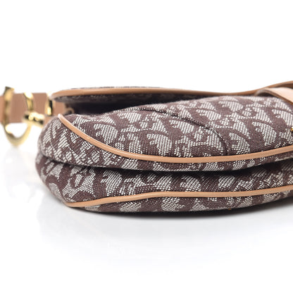 Christian Dior Monogram Saddle Bag Brown 8 of 9