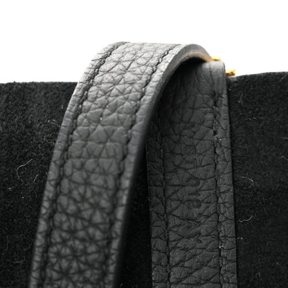Hermes Taurillon Clemence Picotin Lock 22 MM Black 7 of 10