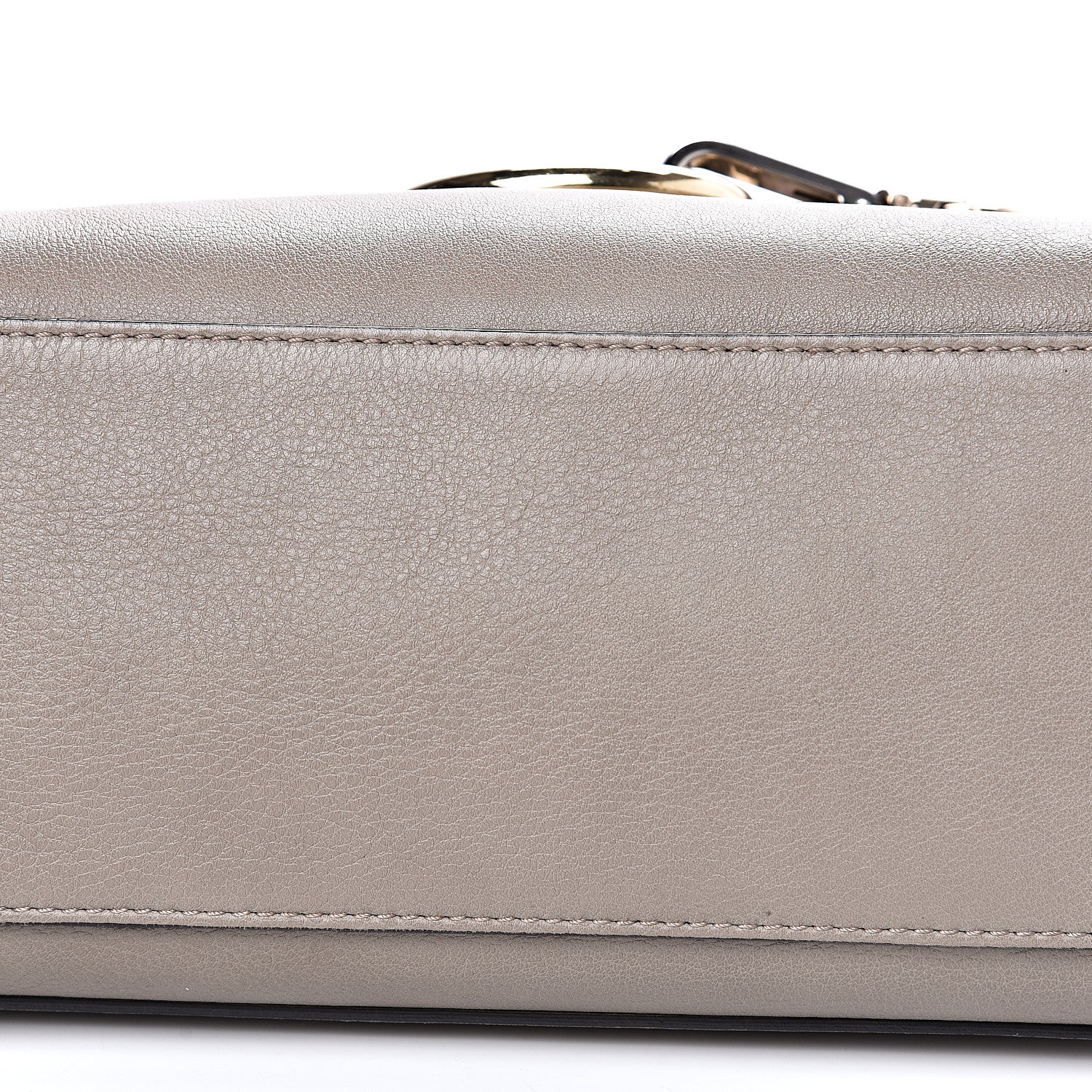 Chloe Calfskin Small Faye Day Shoulder Bag Motty Grey 11 of 14