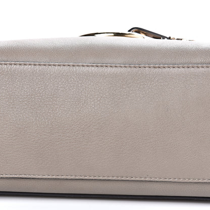 Chloe Calfskin Small Faye Day Shoulder Bag Motty Grey 11 of 14