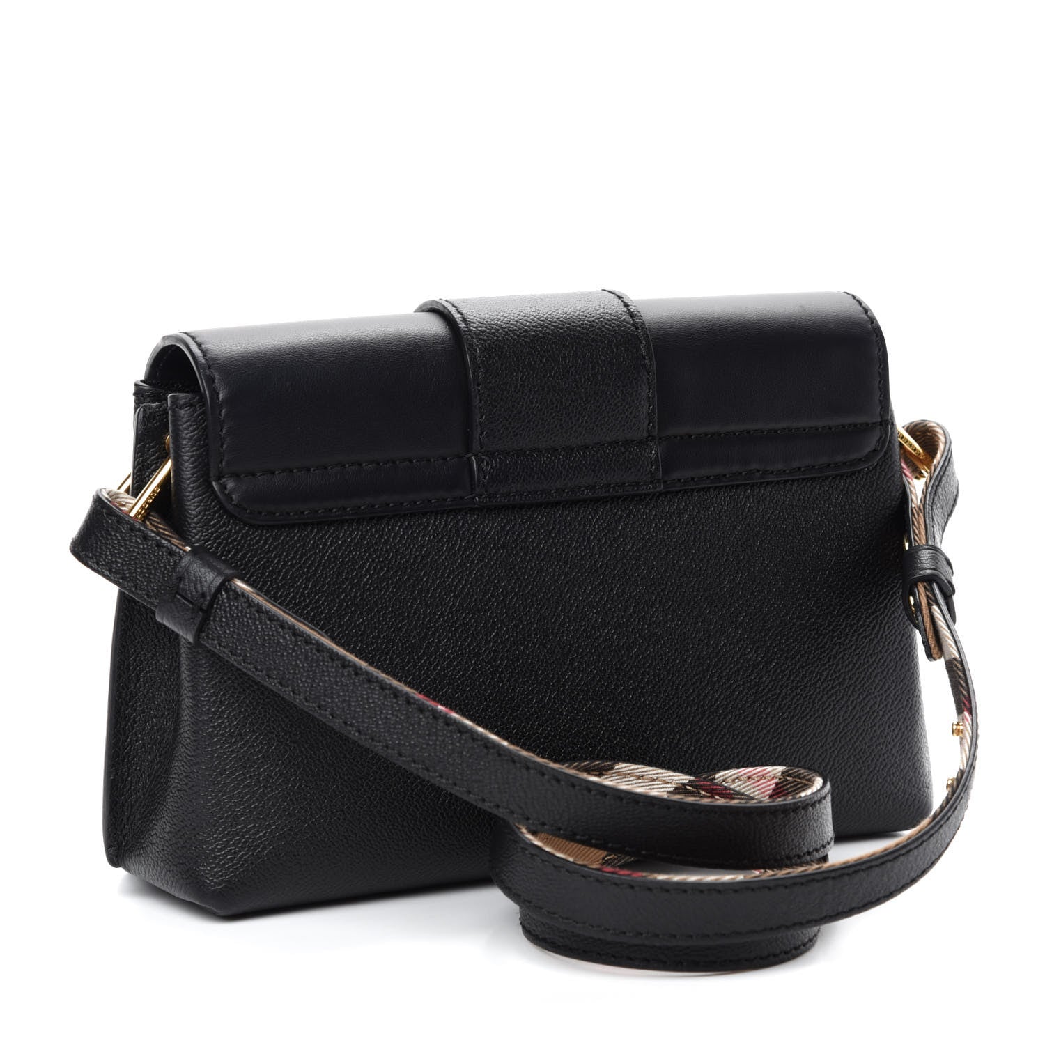 Burberry Soft Grain Calfskin Small Medley Crossbody Black 3 of 11