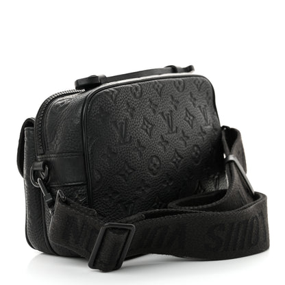 Louis Vuitton Taurillon Monogram S Lock Messenger Black 3 of 13