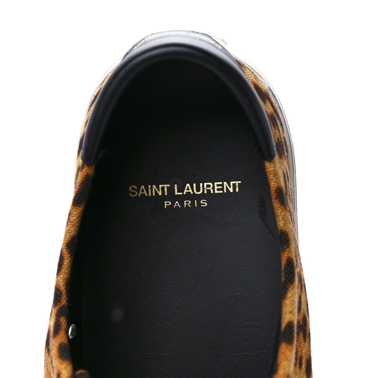 Canvas Leopard Print Malibu Low Top Sneaker 44 Brown