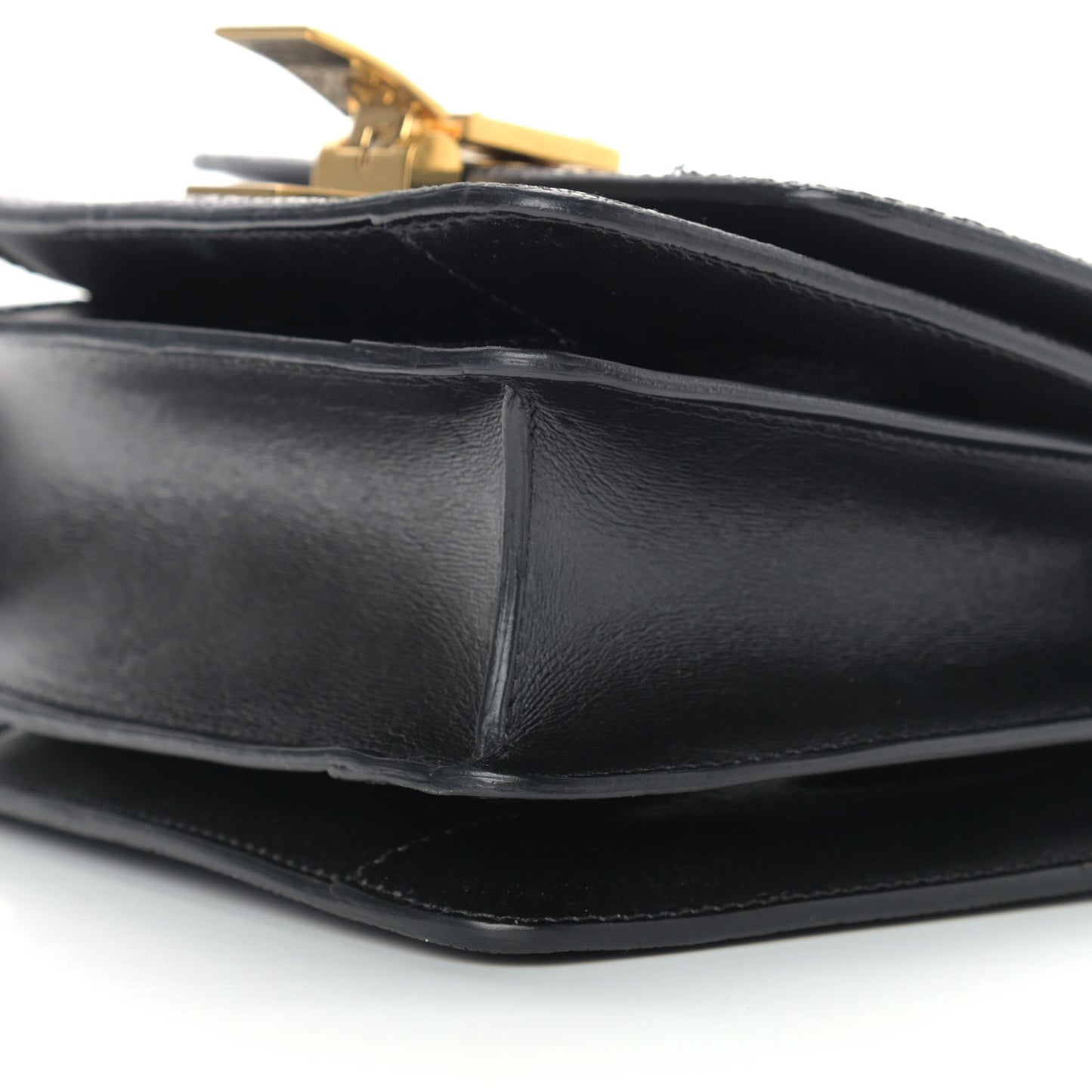 Stingray Small Classic Box Flap Bag Black