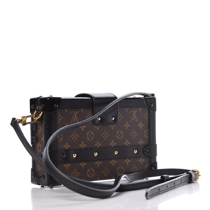 Louis Vuitton Monogram Petite Malle Black 3 of 20