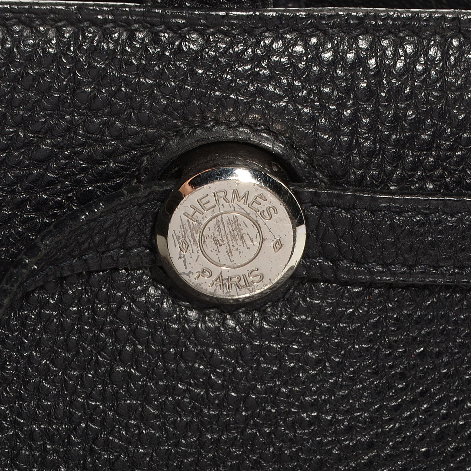 Hermes Togo Cabana Tote Black 14 of 14