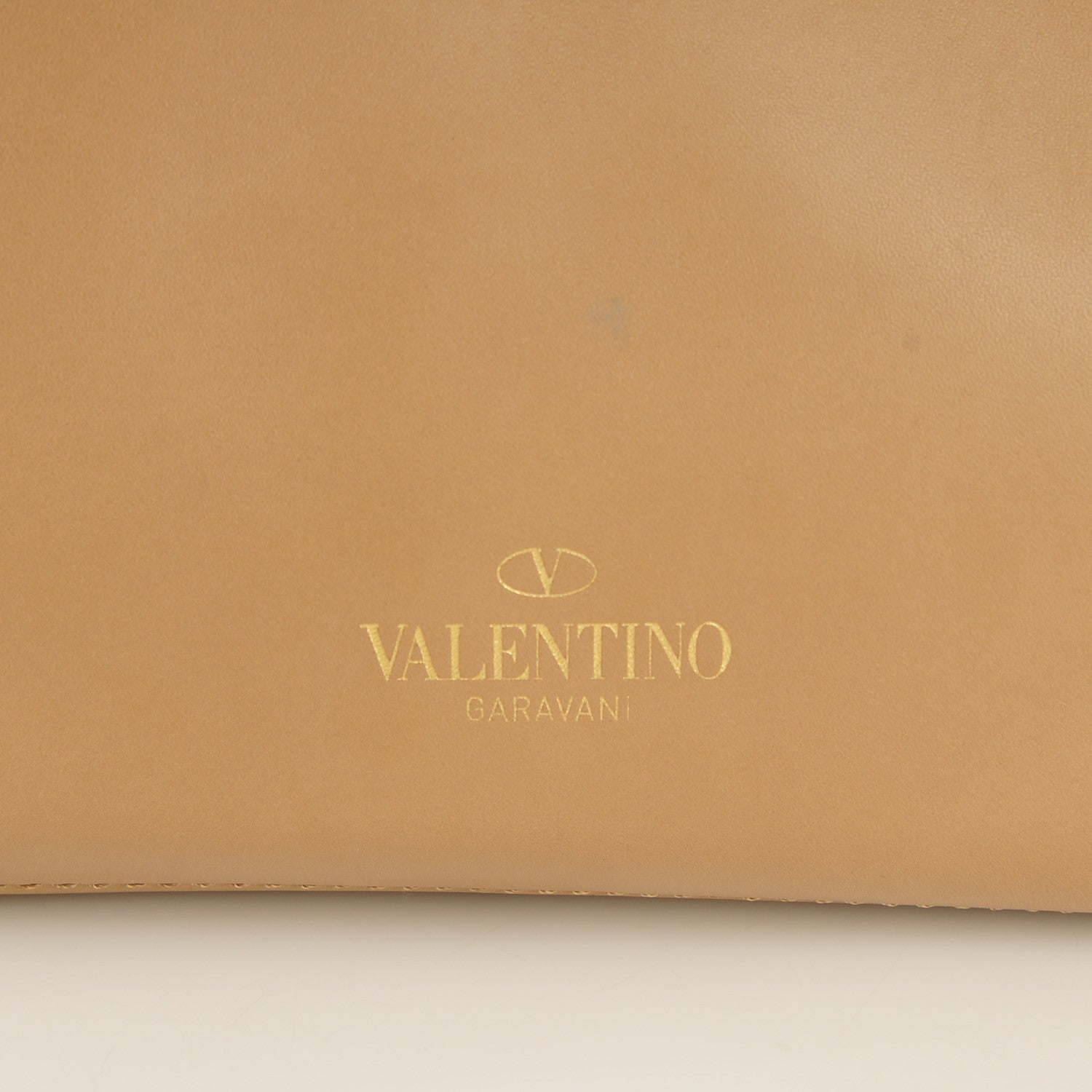 Valentino Garavani Nappa Large Rockstud Soft Tote Taupe 12 of 13