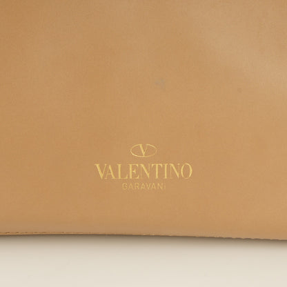 Valentino Garavani Nappa Large Rockstud Soft Tote Taupe 12 of 13