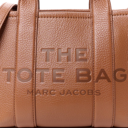 Marc Jacobs Grained Calfskin Mini The Tote Bag Argan Oil 10 of 13