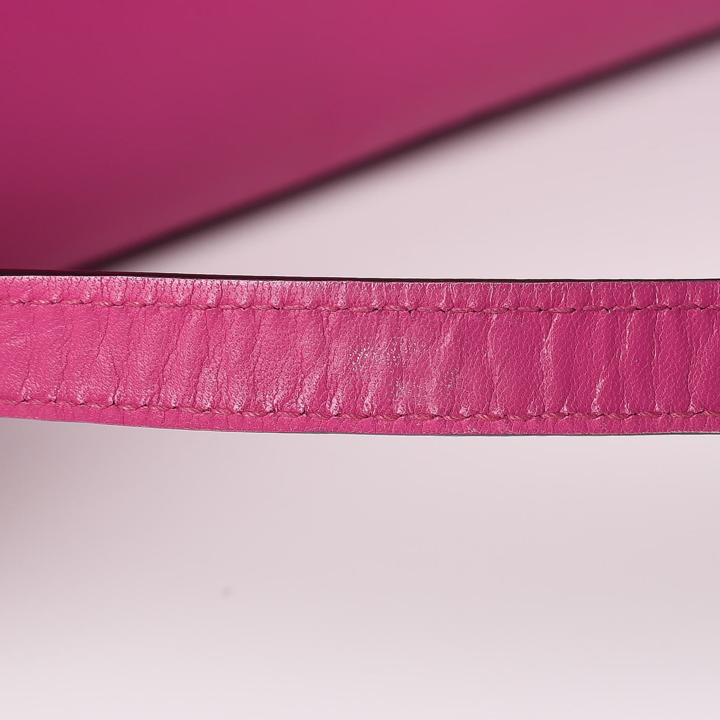 Vitello Dolce Shiny Nappa Petite 3Jours Tote Magenta Carbone