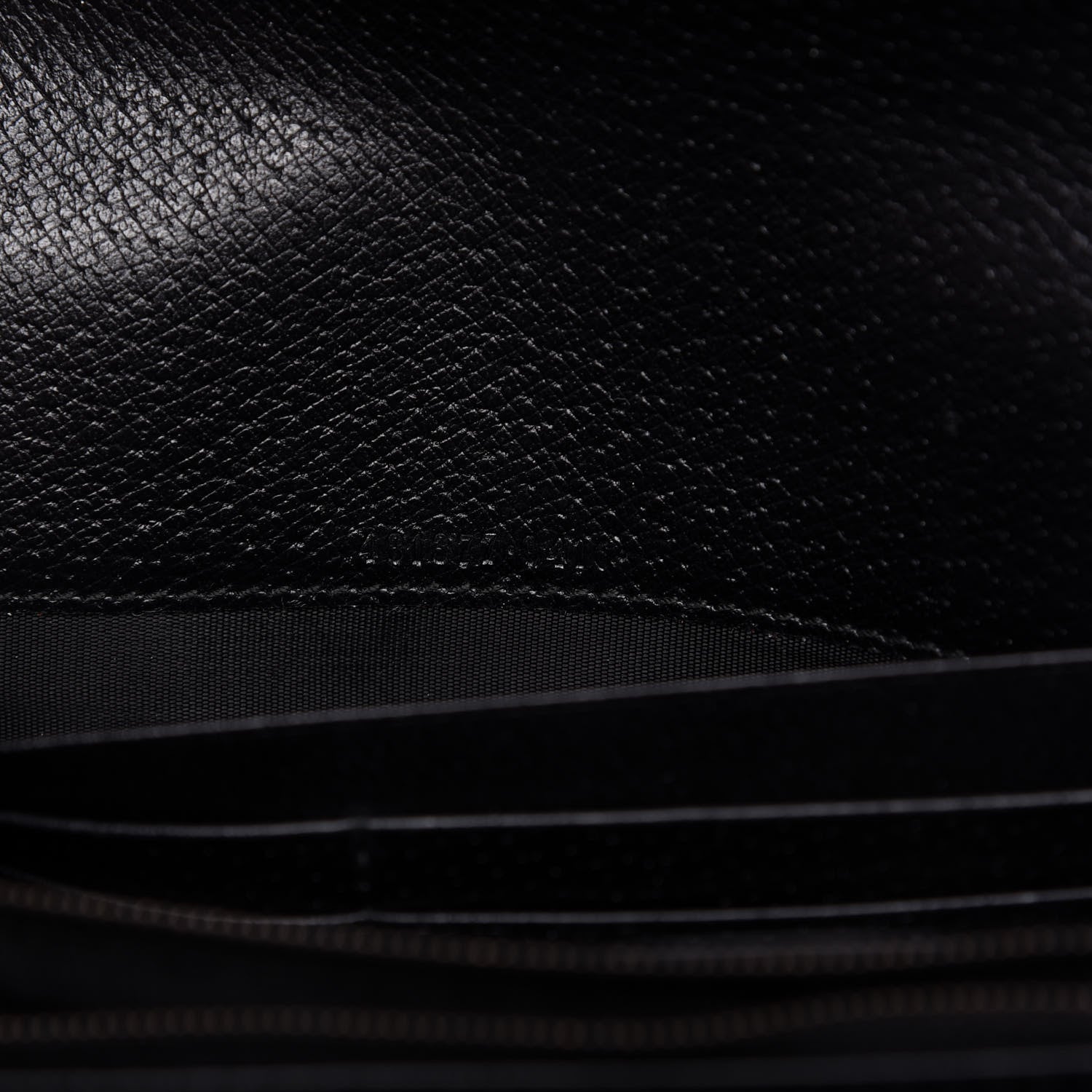 Gucci Calfskin Web Mini Dionysus Chain Wallet Black 9 of 10