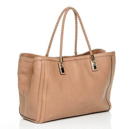 Gucci Pebbled Calfskin Medium Bella Tote Winter Rose 3 of 8