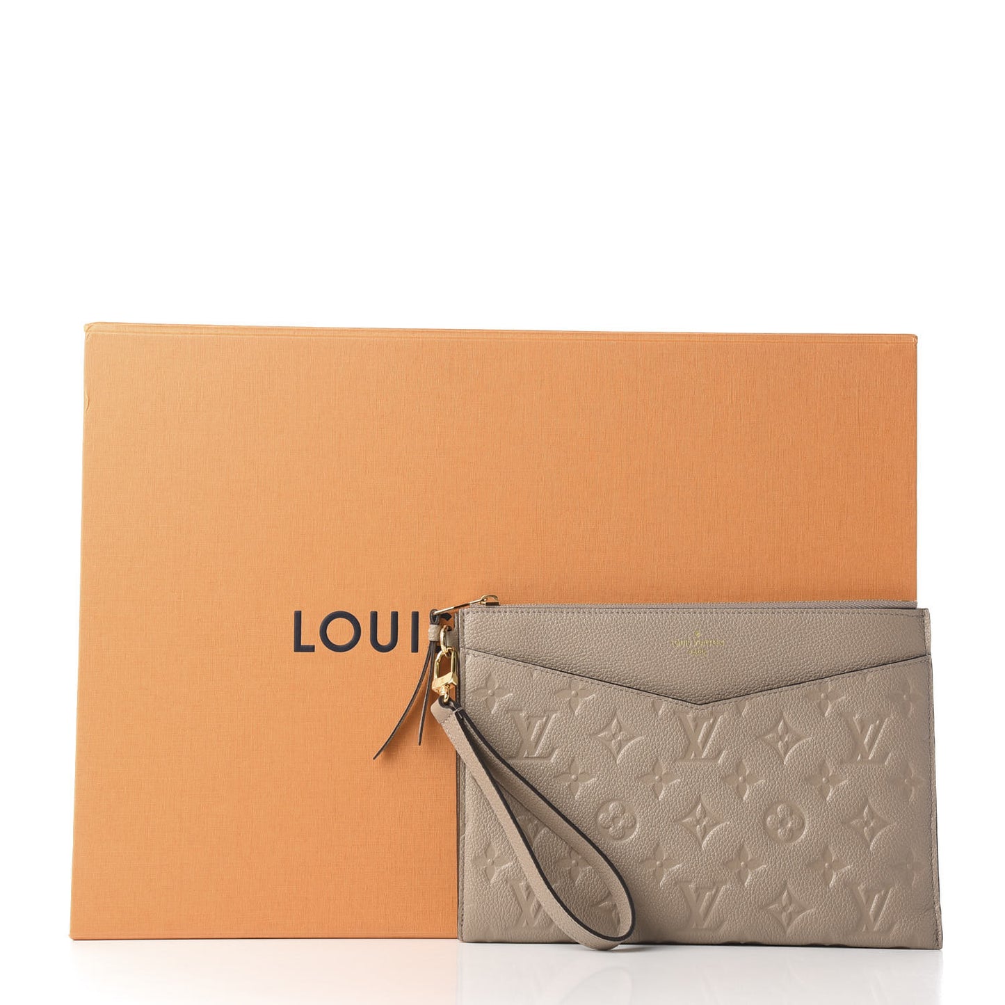 Empreinte Pochette Melanie MM Tourterelle