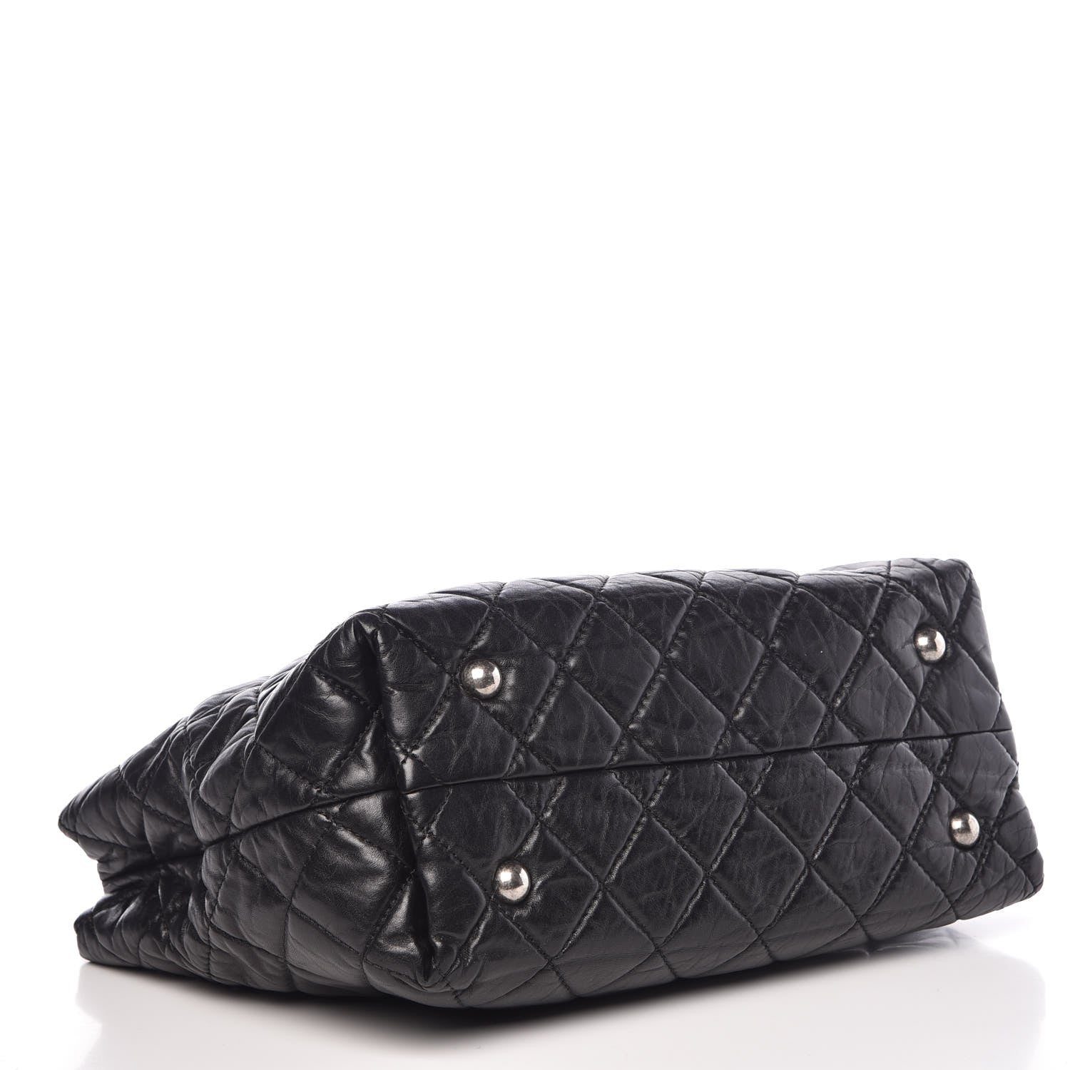 Chanel Aged Calfskin Reissue 2.55 Tote Black 4 of 13