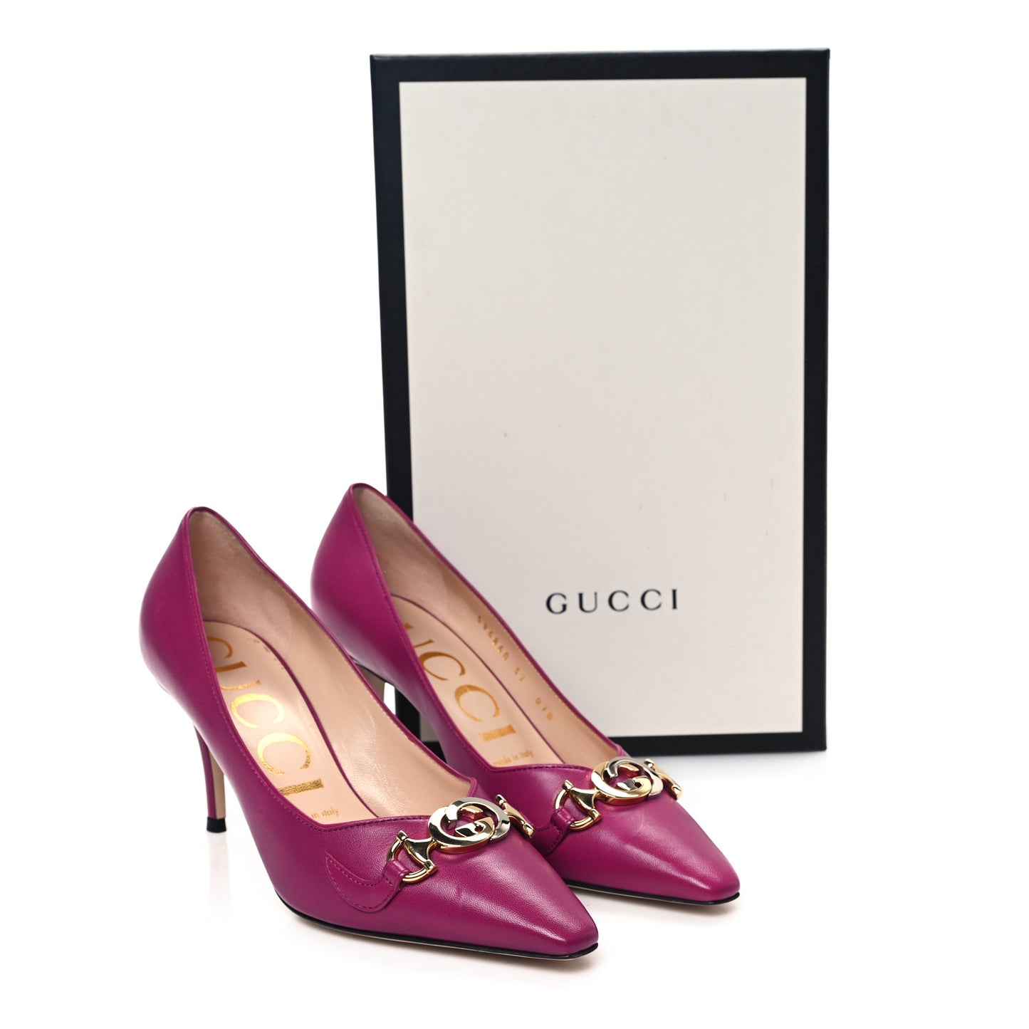 Malaga Kid Zumi 75mm Pumps 37 Fuchsia