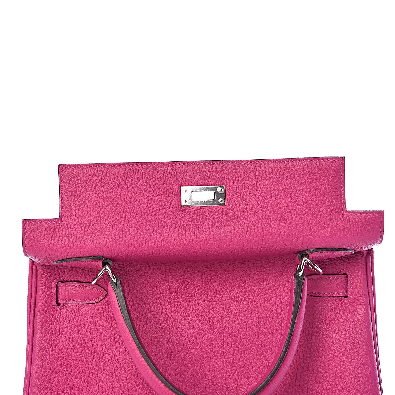 Hermes Togo Kelly Retourne 25 Rose Pourpre 10 of 36