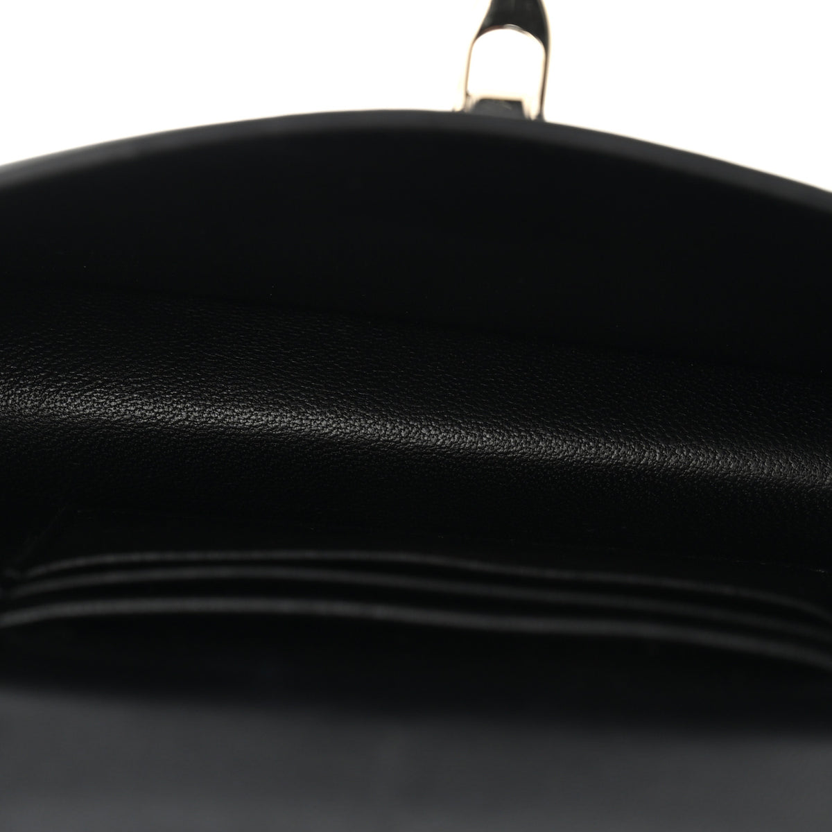 Valentino Garavani Calfskin Rockstud Flip Lock Top Handle Bag Black 5 of 9