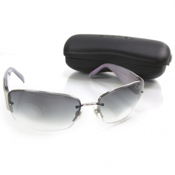 Crystal CC Logo Sunglasses 4117-B