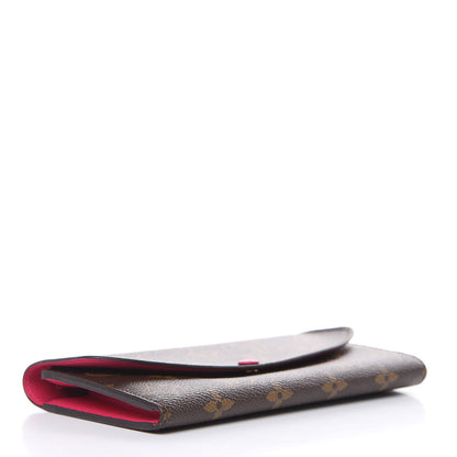 Louis Vuitton Monogram Emilie Wallet Hot Pink 4 of 10