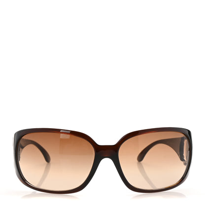 Chanel Acetate CC Sunglasses 6014 Brown 2 of 6