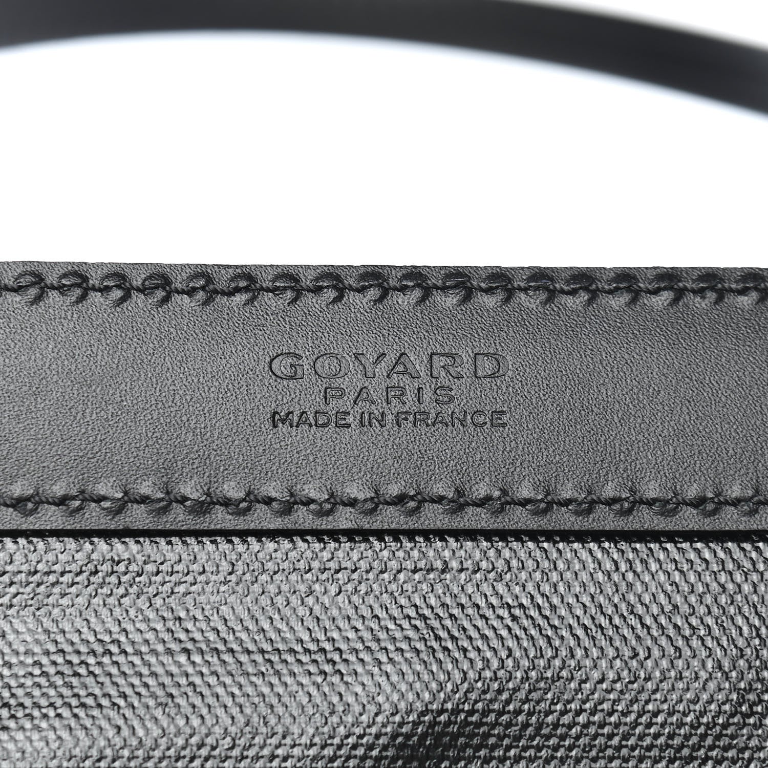 Goyard Goyardine Bellechasse PM Black 6 of 8