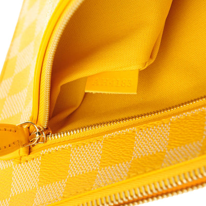 Louis Vuitton Damier Couleurs Kit Clutch Mimosa 7 of 7