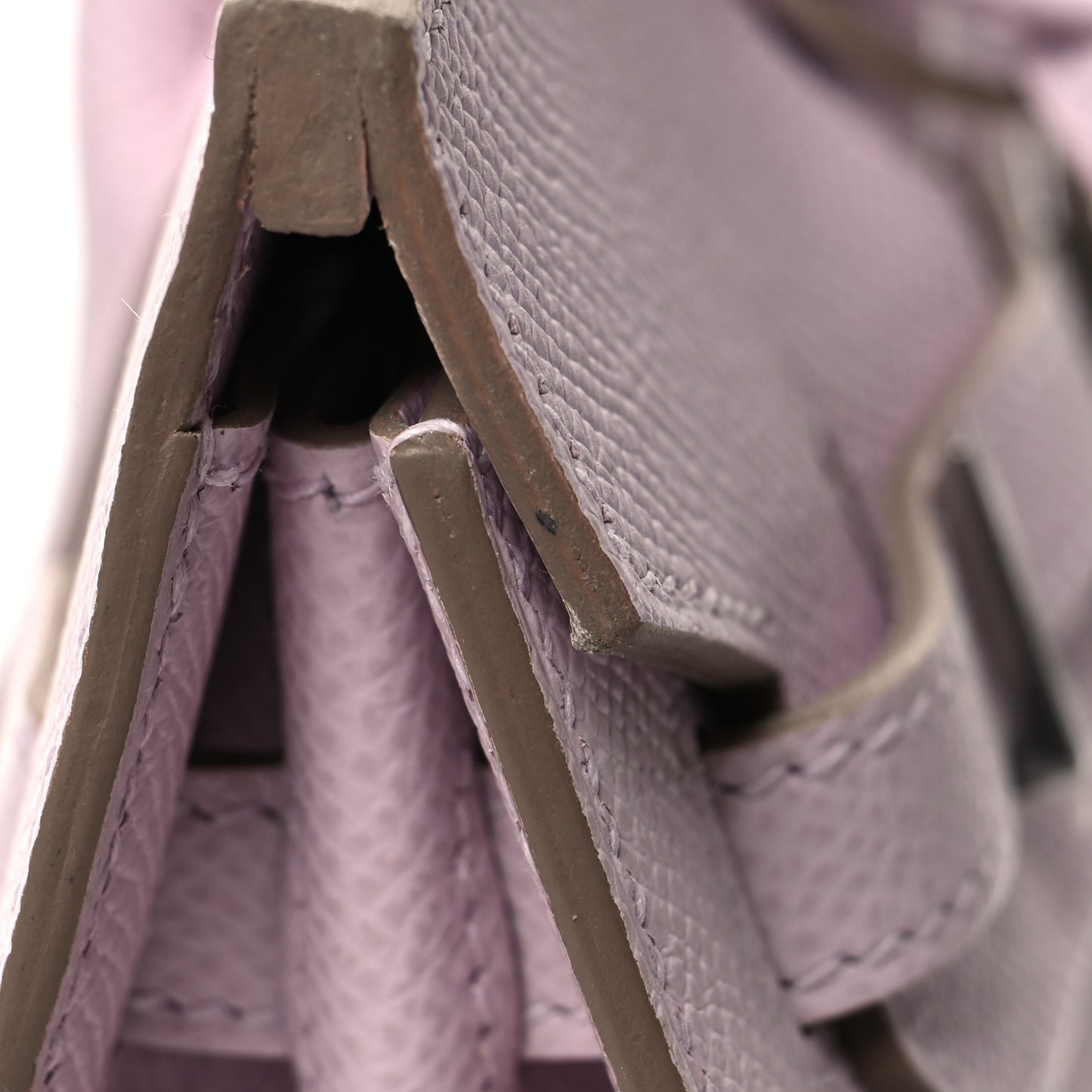 Epsom Birkin Sellier 25 Mauve Pale