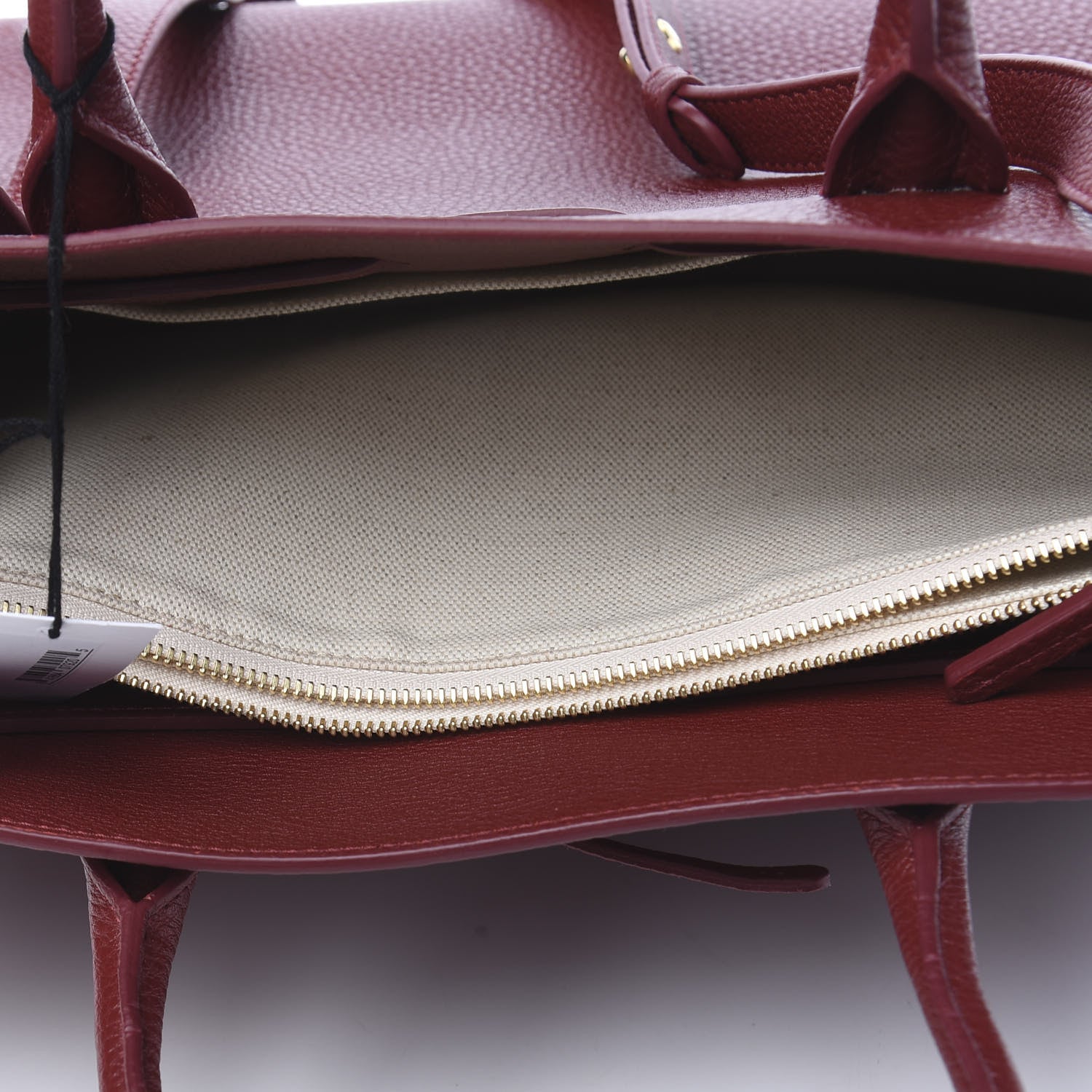 Mansur Gavriel Tumbled Calfskin Large Sun Bag Rococo 11 of 12