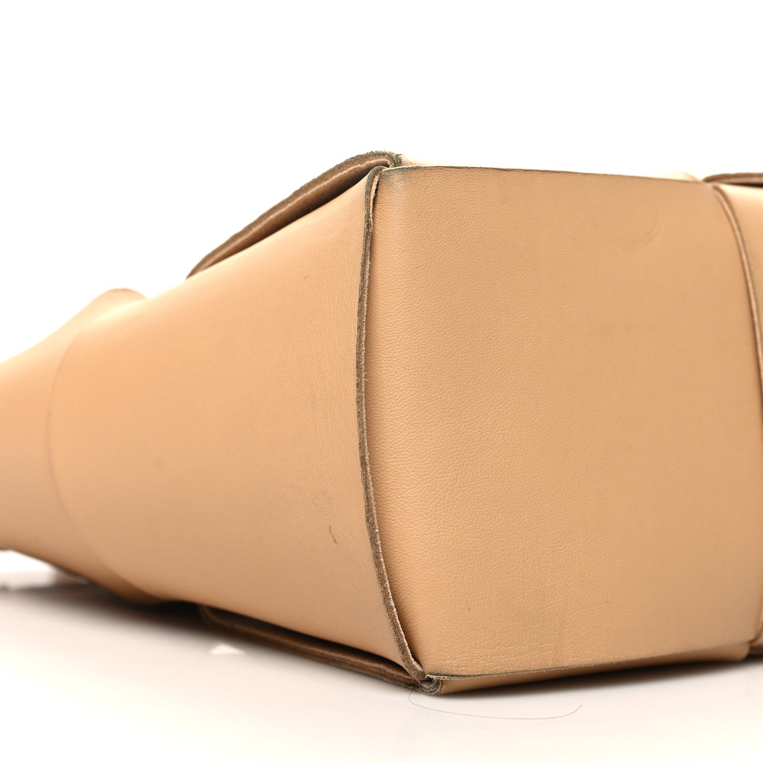 Bottega Veneta Nappa Maxi Intrecciato Small Arco Tote Almond 9 of 12