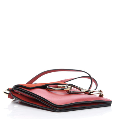 Chloe Suede Calfskin Mini Faye Bracelet Bag Earthy Red 3 of 5