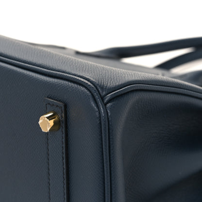 Hermes Epsom Birkin 30 Bleu Indigo 12 of 15