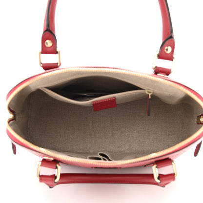 Gucci Microguccissima Medium Dome Bag Red 5 of 10