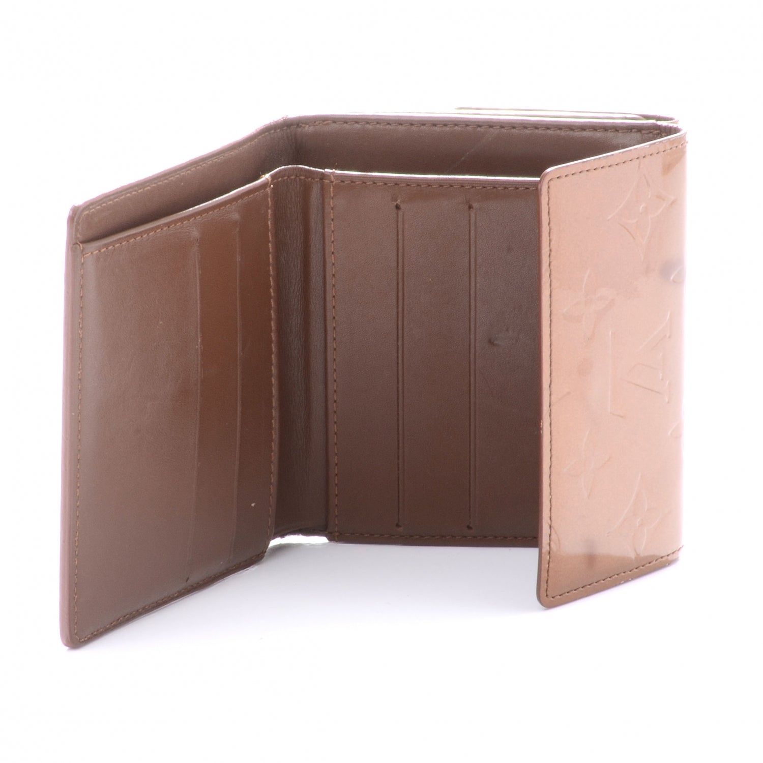Louis Vuitton Vernis Elise Wallet Bronze 6 of 7