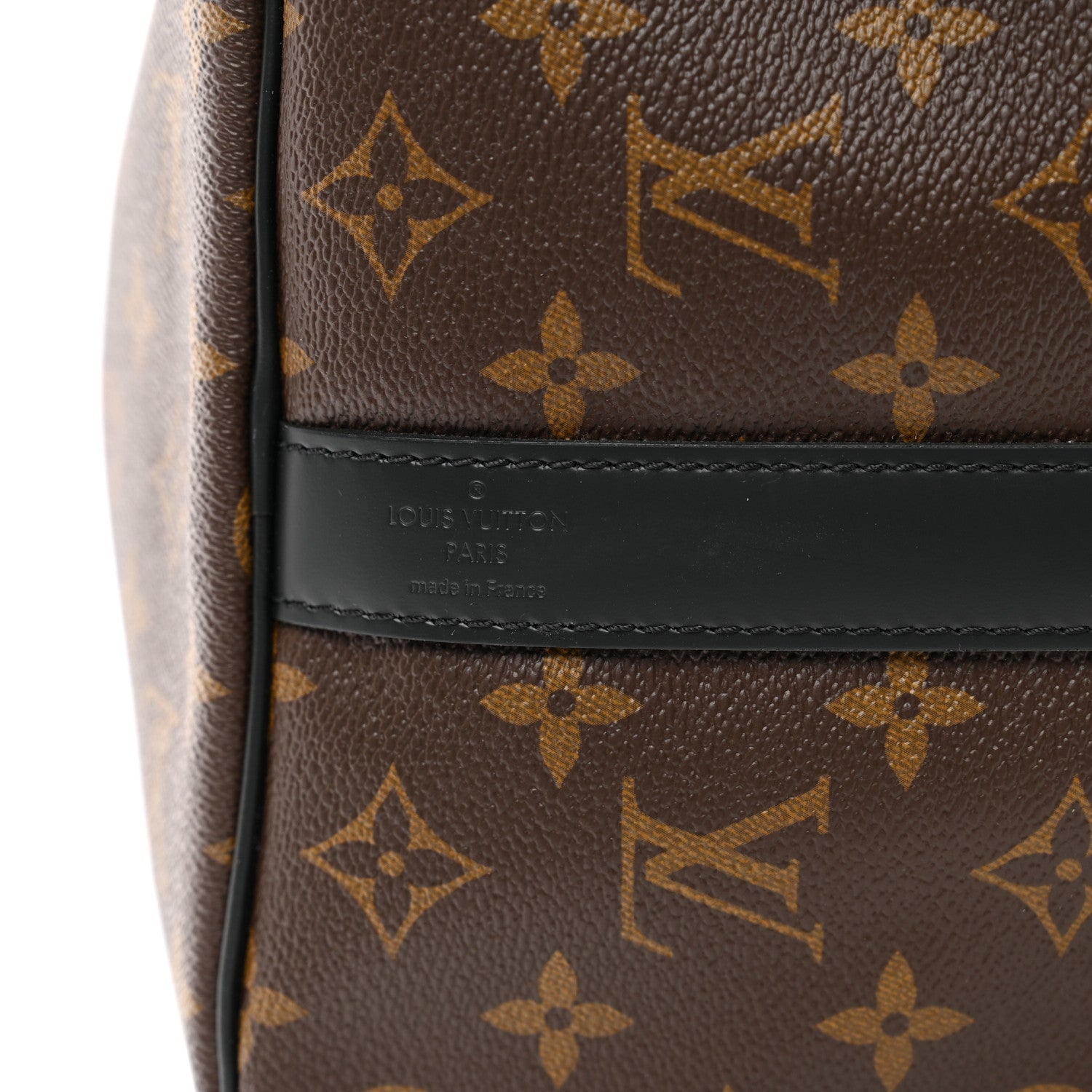 Louis Vuitton Monogram Macassar Keepall Bandouliere 45 6 of 9