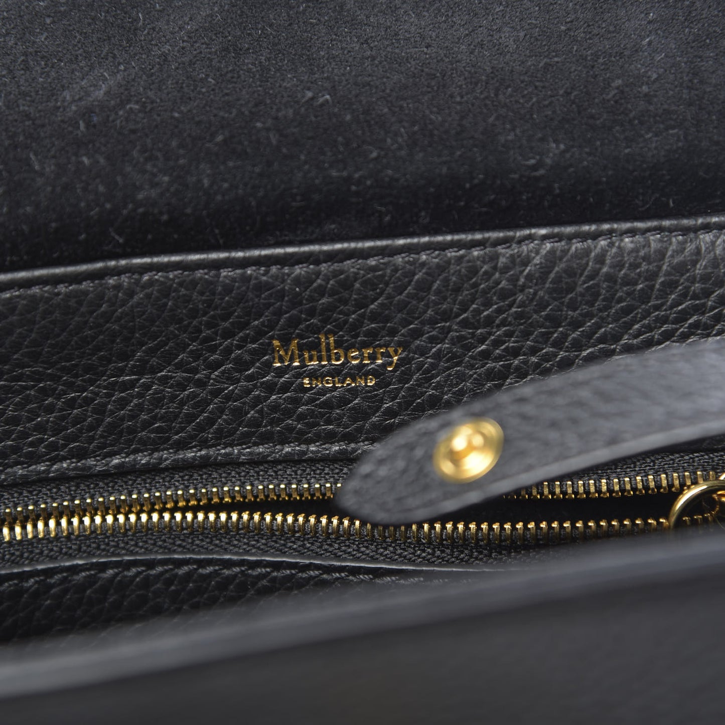 Classic Grain Calfskin Mini Bayswater Backpack Black