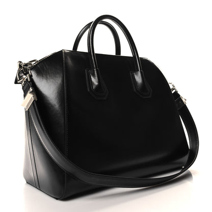 Givenchy Shiny Lord Calfskin Medium Antigona Black 3 of 10