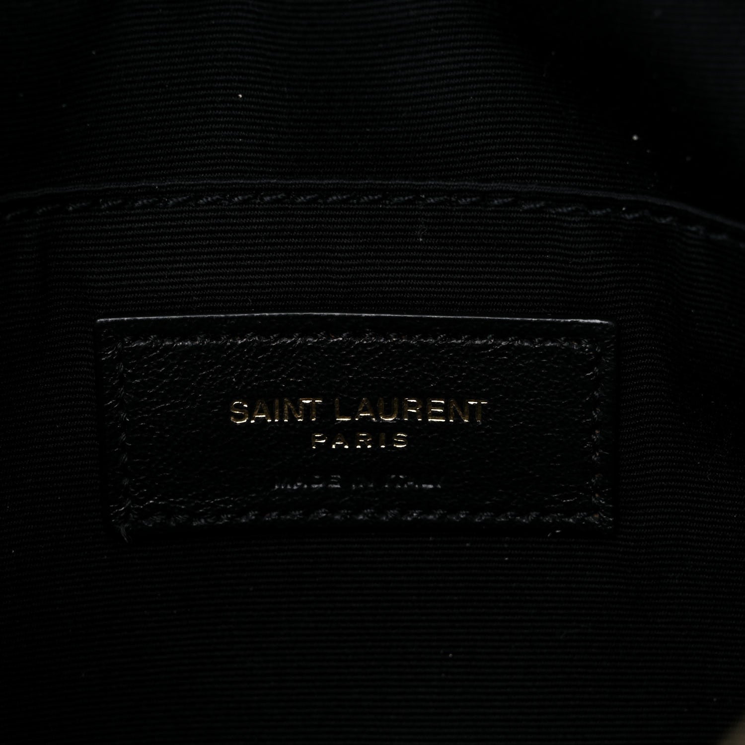 Saint Laurent Calfskin Matelasse Monogram Lou Camera Bag Dark Beige 6 of 10