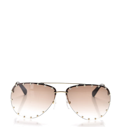 Louis Vuitton The Party Aviator Gradient Sunglasses Z0914U Brown 2 of 7
