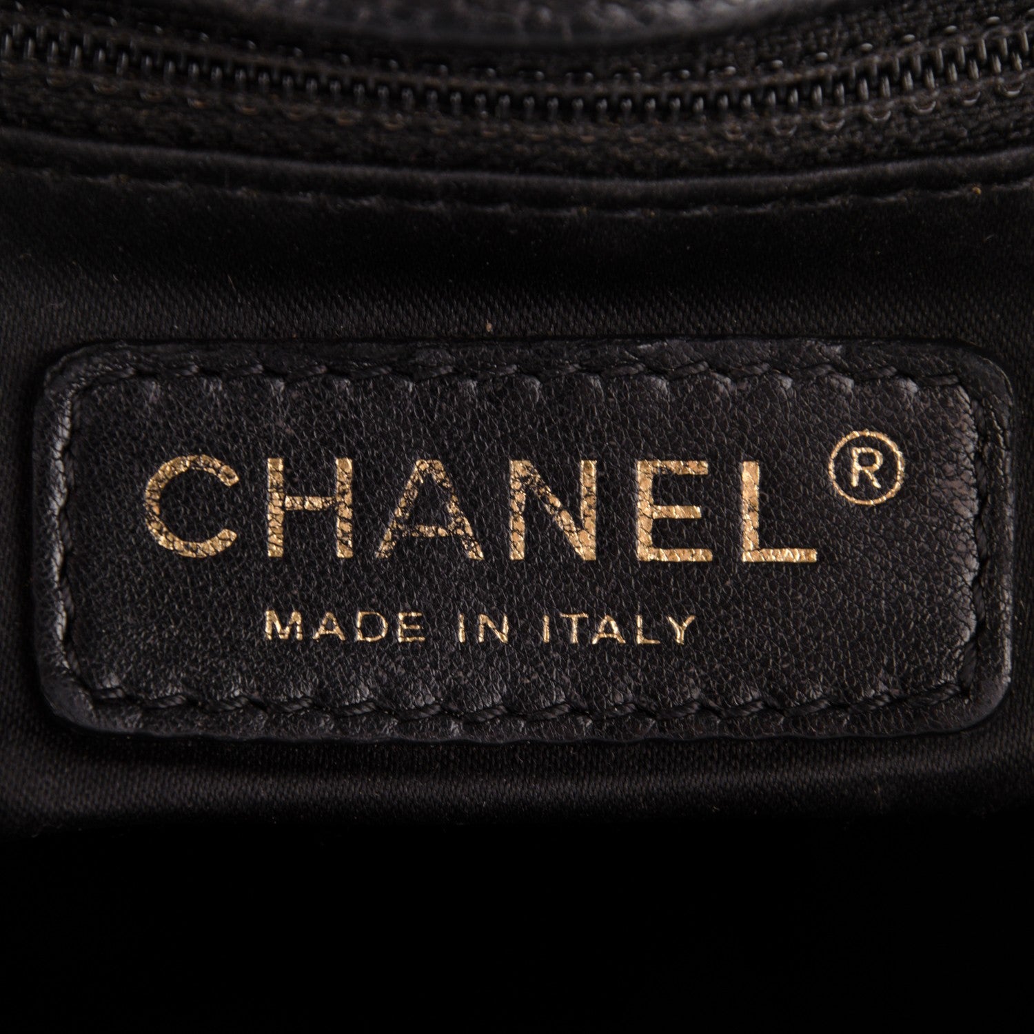 Chanel Caviar Quilted Petit Shopping Tote PST Black 6 of 7