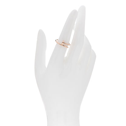 Cartier 18K Pink Gold Small Juste Un Clou Ring 53 6.25 2 of 6