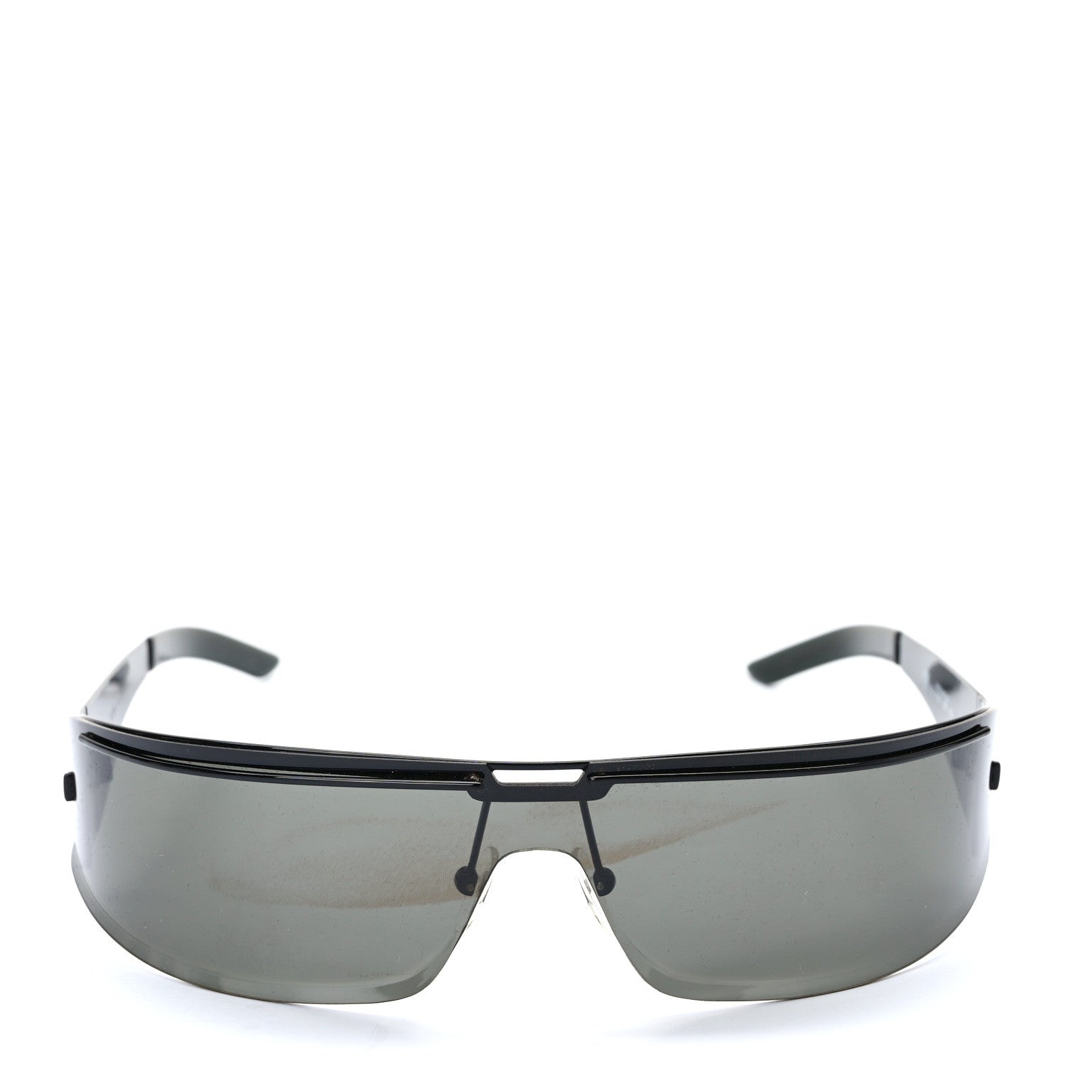 Gucci Metal Shield Sunglasses GG 1726/S Black 2 of 7