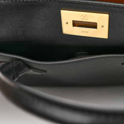 Louis Vuitton Calfskin Monogram Tufting On My Side Black 10 of 10