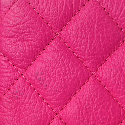 Chanel Goatskin Quilted Small Reissue Cosmetic Case Pink 9 of 9